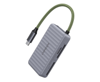 UGREEN Czytnik kart USB-C CM868 2xSD 1xTF 170MB/s szary - 1501451 - zdjęcie 1